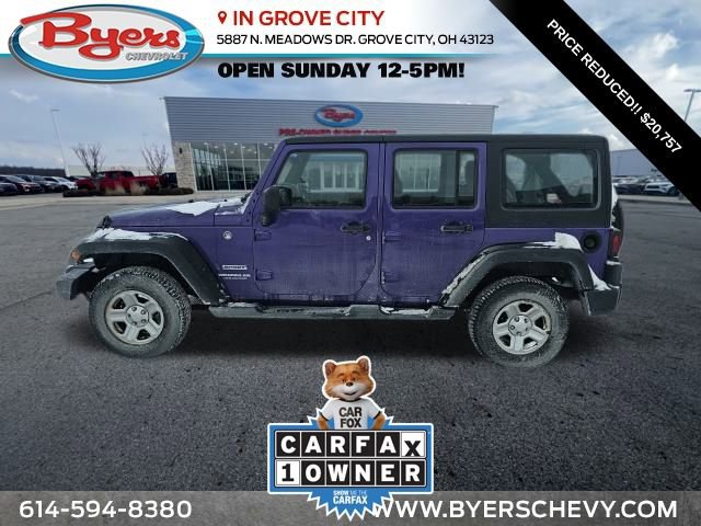 Used 2017 Jeep Wrangler Unlimited Sport w/ Connectivity Group