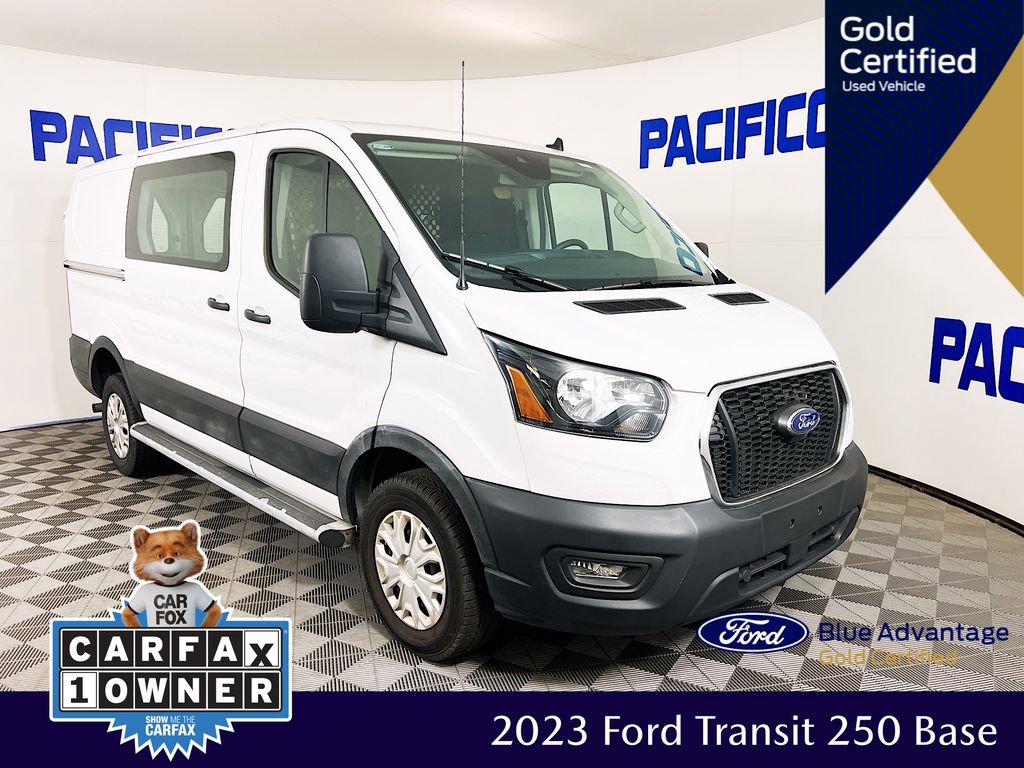 Certified 2023 Ford Transit 250 Low Roof w/ Exterior Upgrade Package