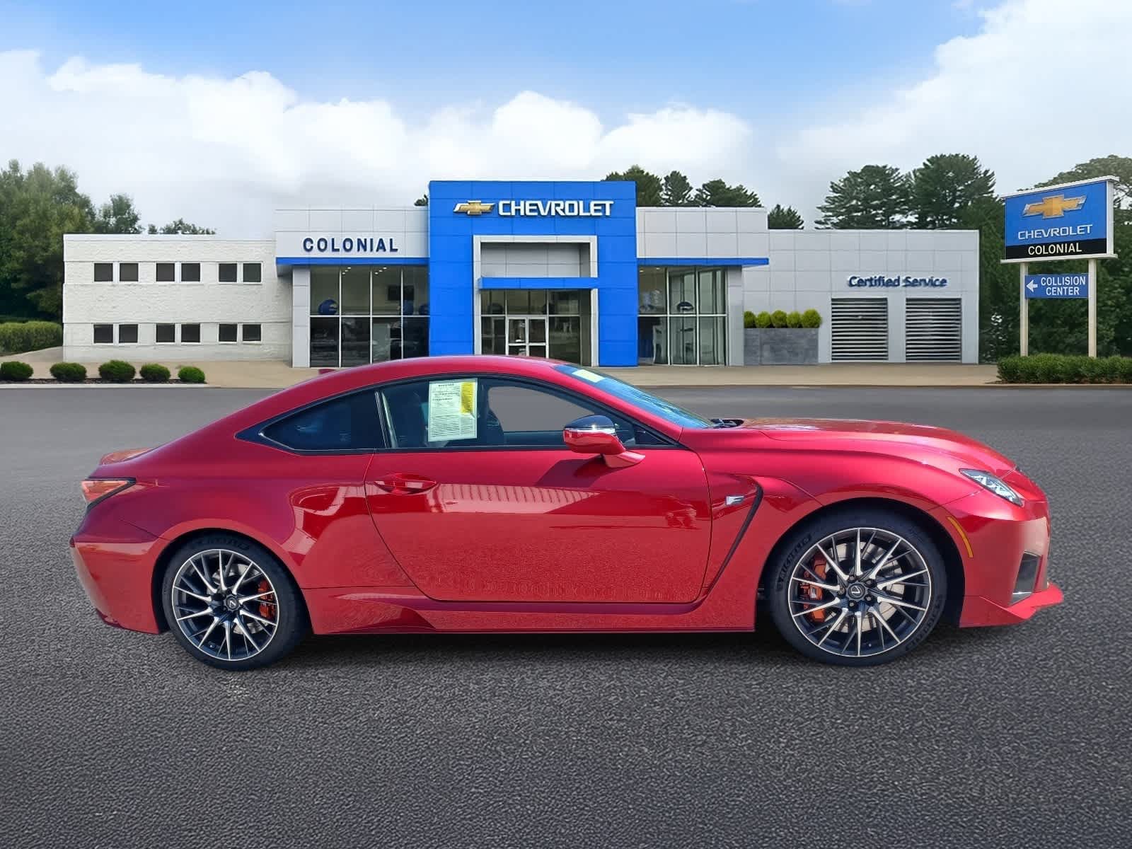 Used 2022 Lexus RC F w/ Premium Package RWD image 3