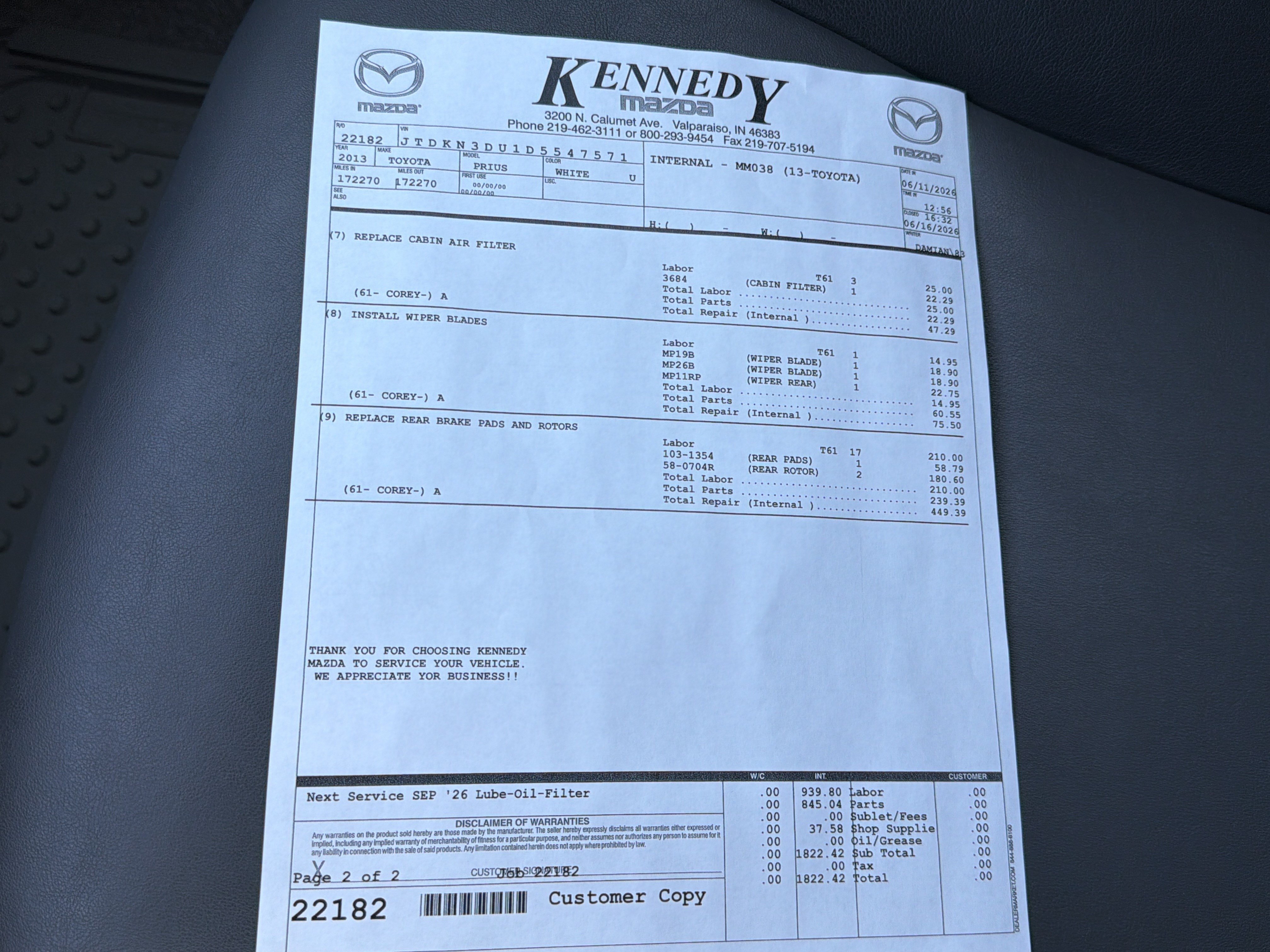Used 2013 Toyota Prius Four w/ Deluxe Solar Roof Pkg FWD image 22
