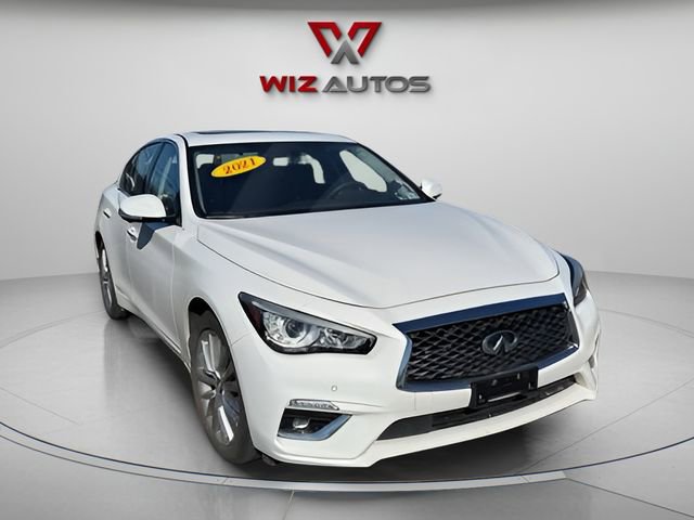 Used 2021 INFINITI Q50 Luxe w/ Cargo Package image 3