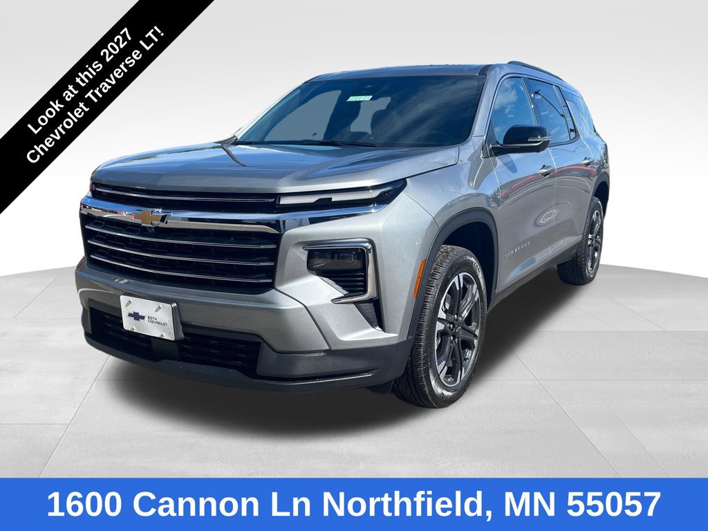 New 2027 Chevrolet Traverse LT w/ Sun and Wheel Package AWD/4WD 360° Tour