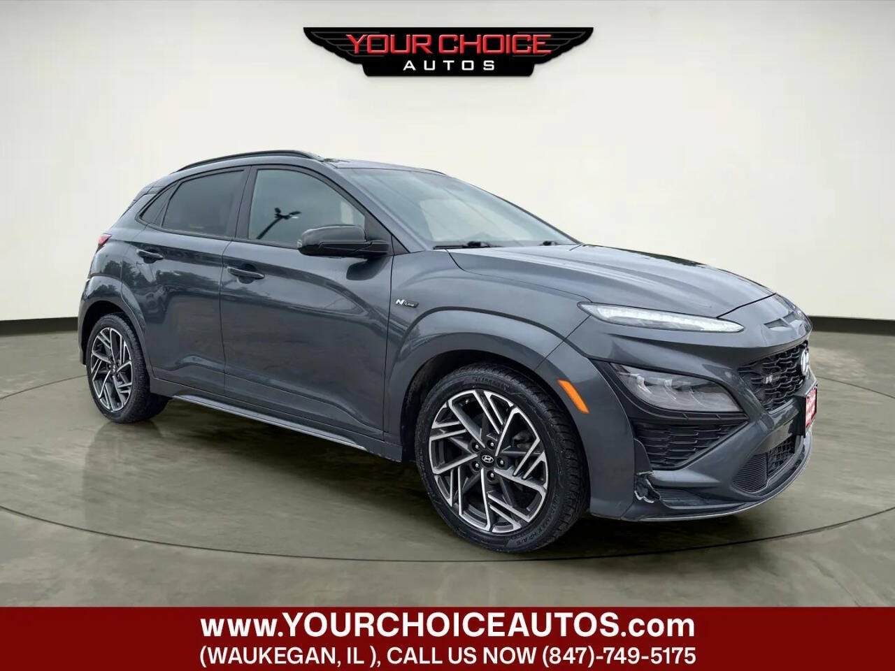 Used 2022 Hyundai Kona N Line w/ Tech Package AWD/4WD image 8