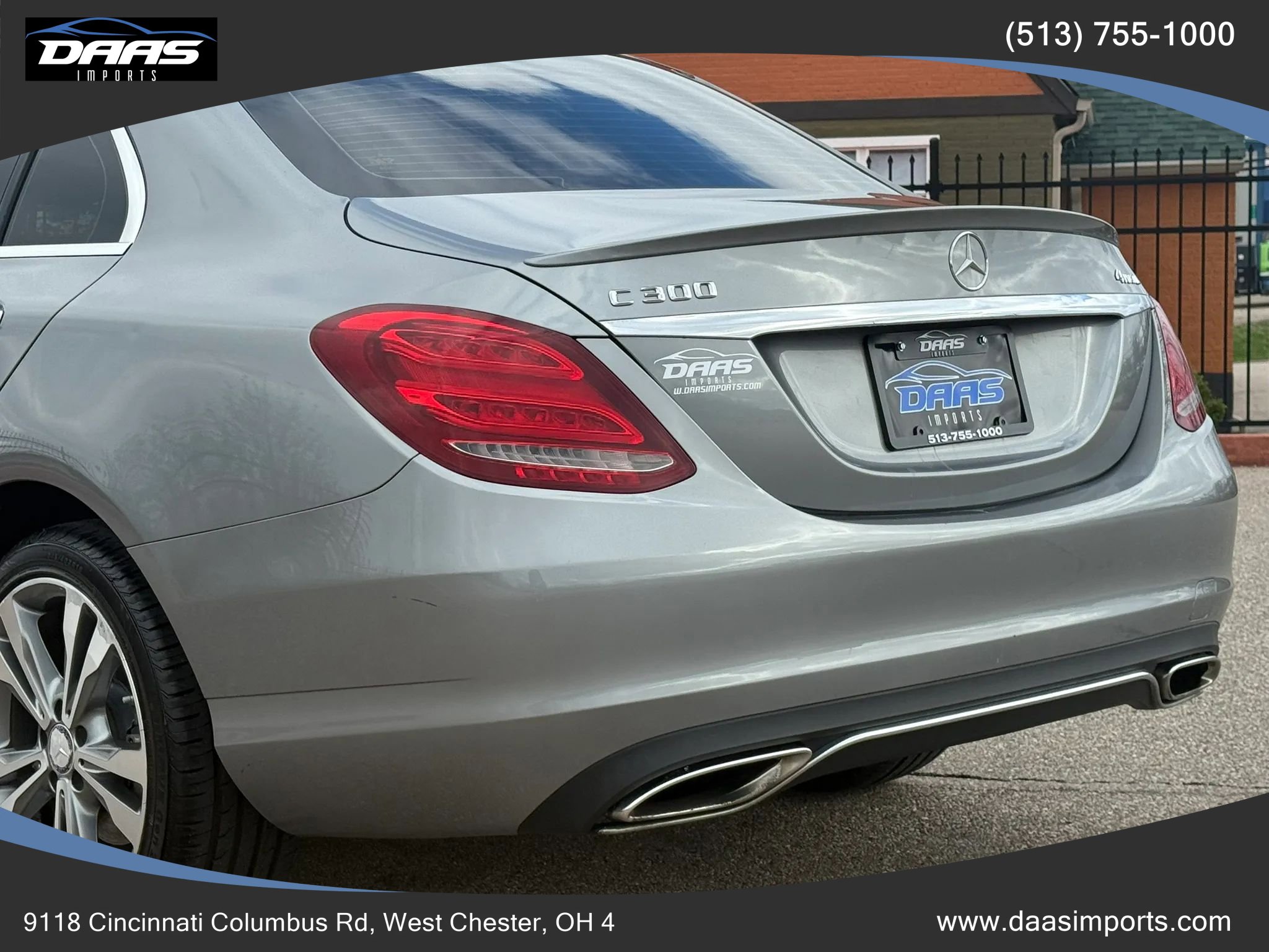 Used 2015 Mercedes-Benz C 300 4MATIC Sedan w/ Premium 1 Package image 8
