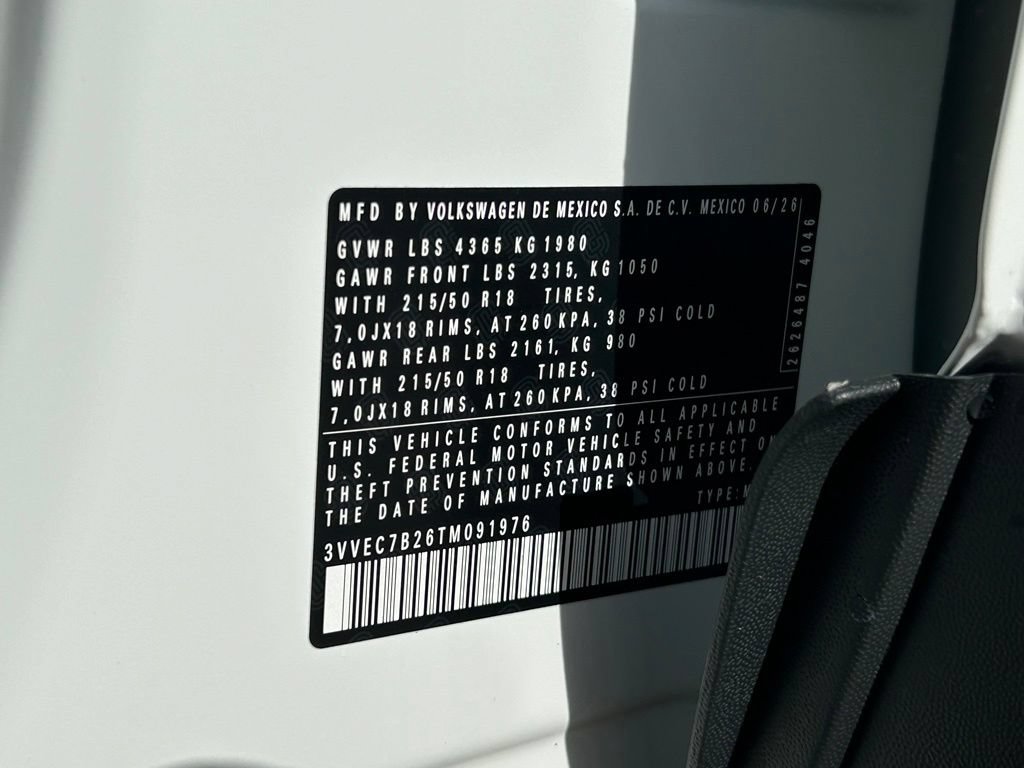 New 2026 Volkswagen Taos SE FWD image 46