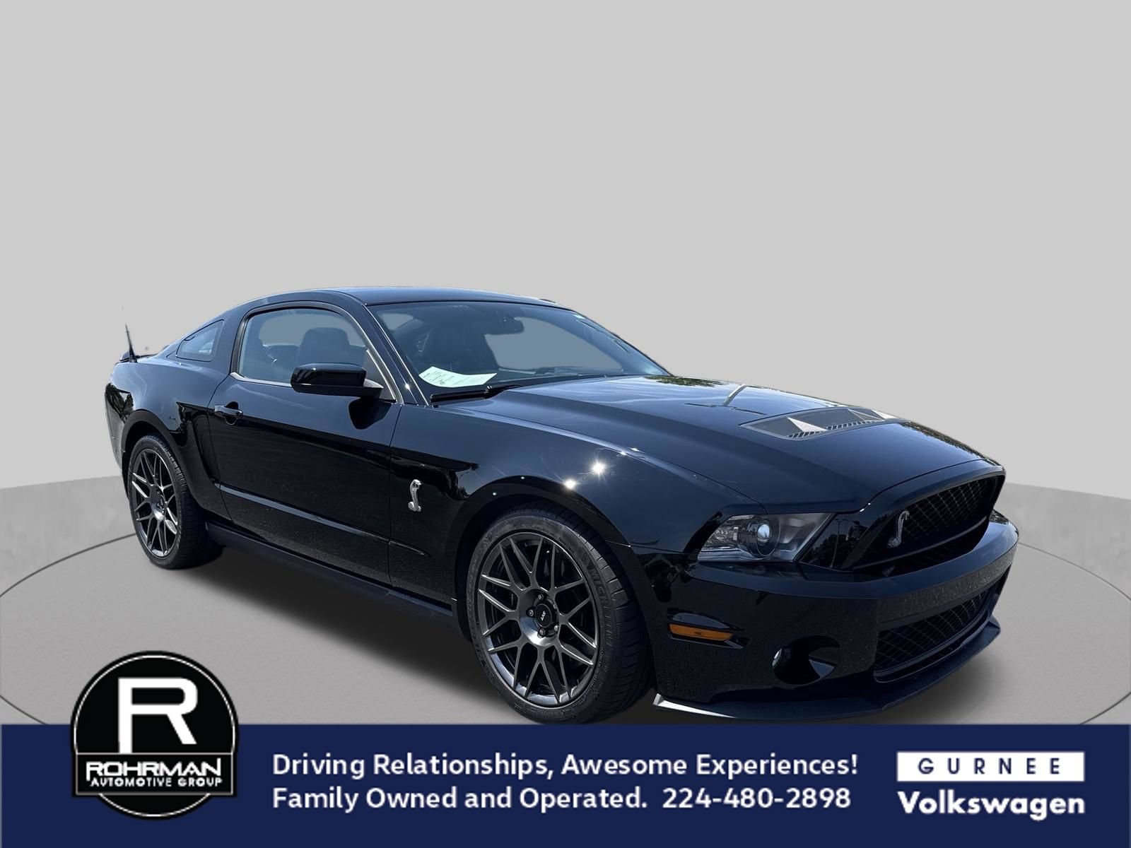 Used 2011 Ford Mustang Shelby GT500 w/ SVT Performance Pkg RWD image 2