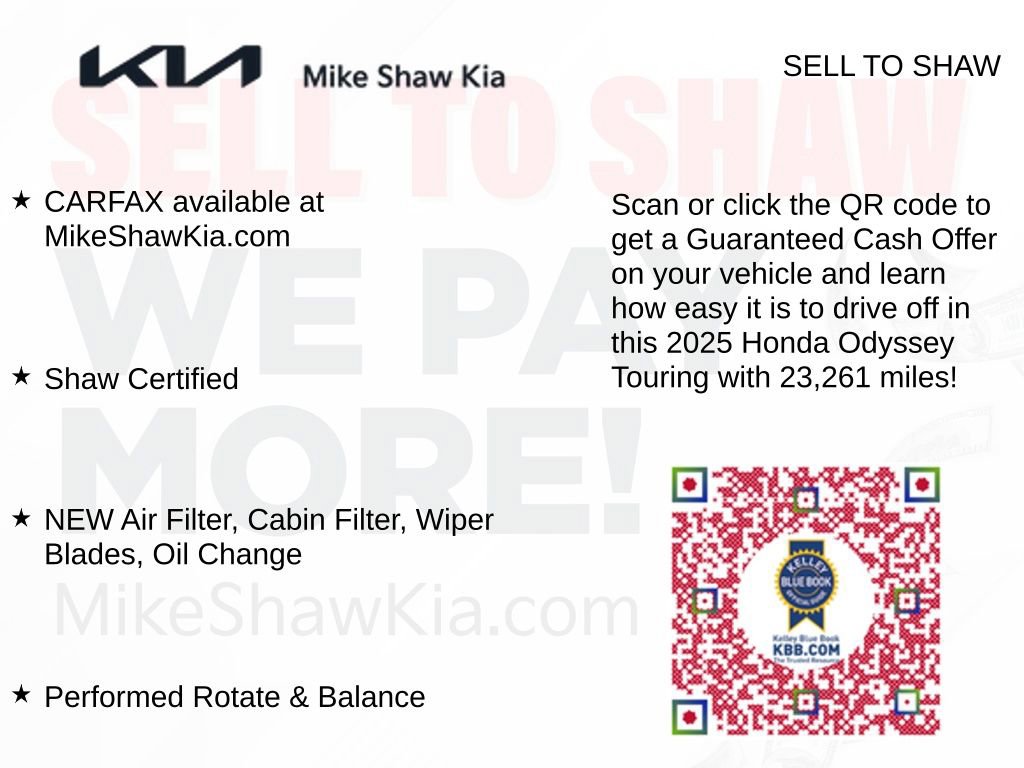 Used 2025 Honda Odyssey Touring image 12