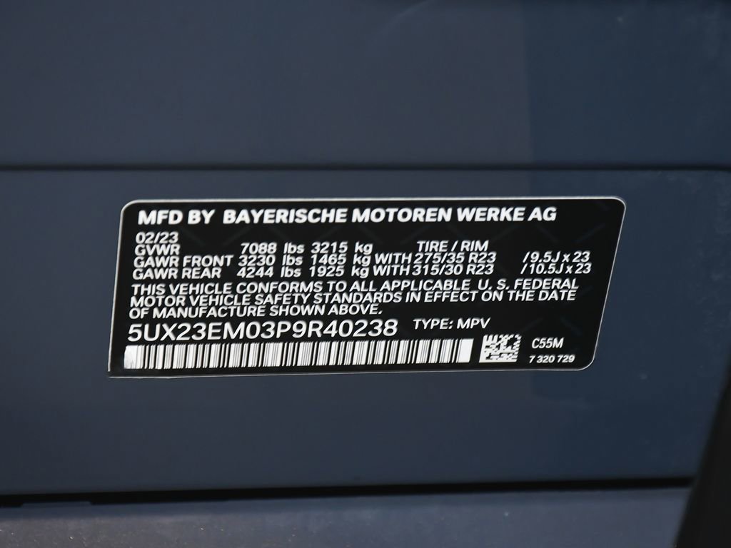 Used 2023 BMW X7 xDrive40i w/ Executive Package image 17