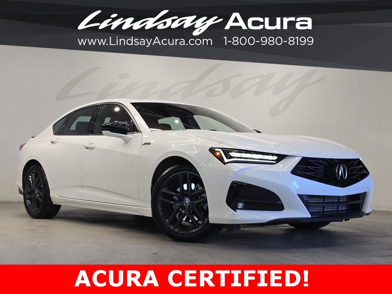 Certified 2025 Acura TLX SH-AWD w/ A-SPEC Pkg image 1