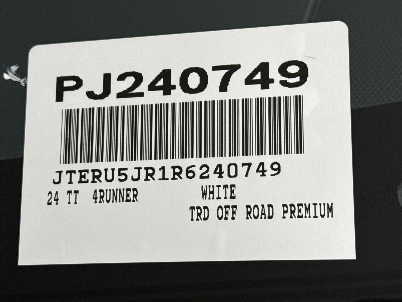 Certified 2024 Toyota 4Runner TRD Off-Road Premium w/ Off Road Premium Plus Package AWD/4WD image 47