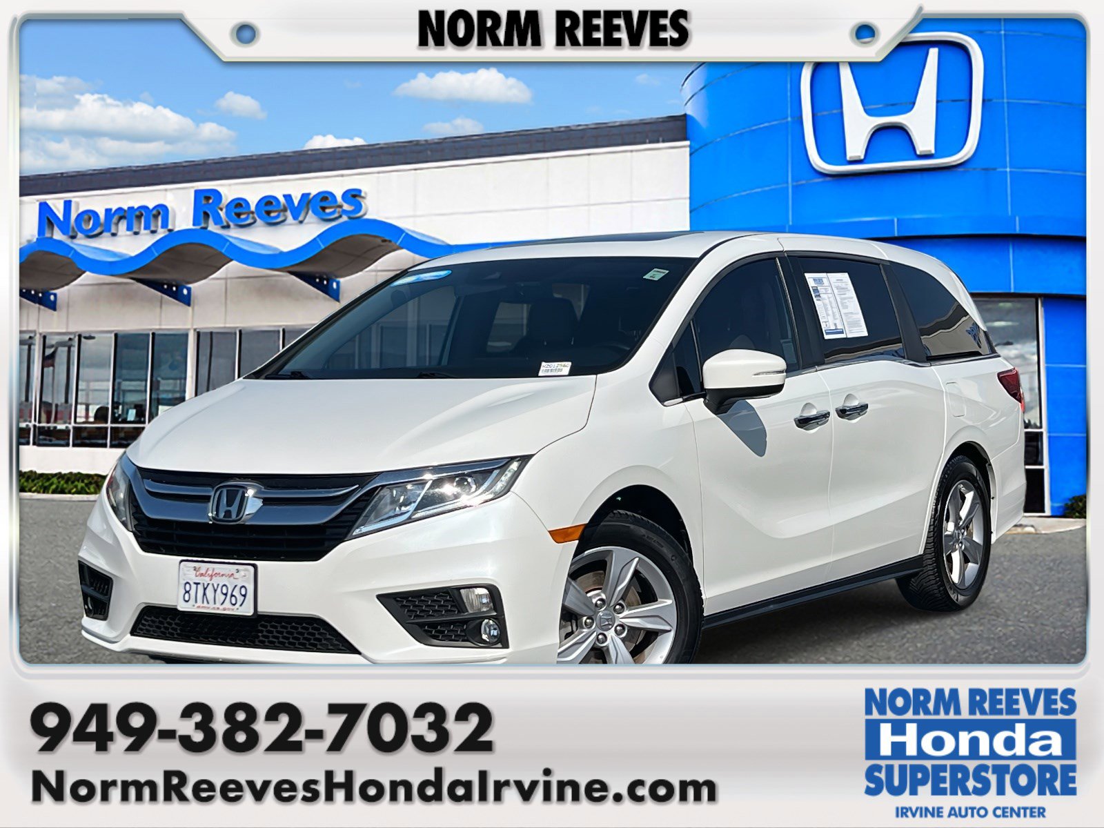 Used 2020 Honda Odyssey EX-L