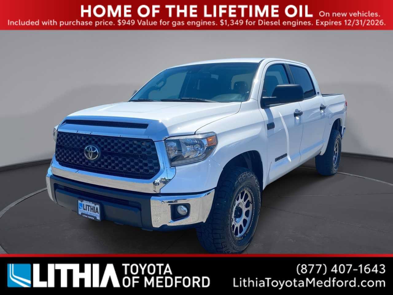 Certified 2021 Toyota Tundra 4x4 CrewMax image 1