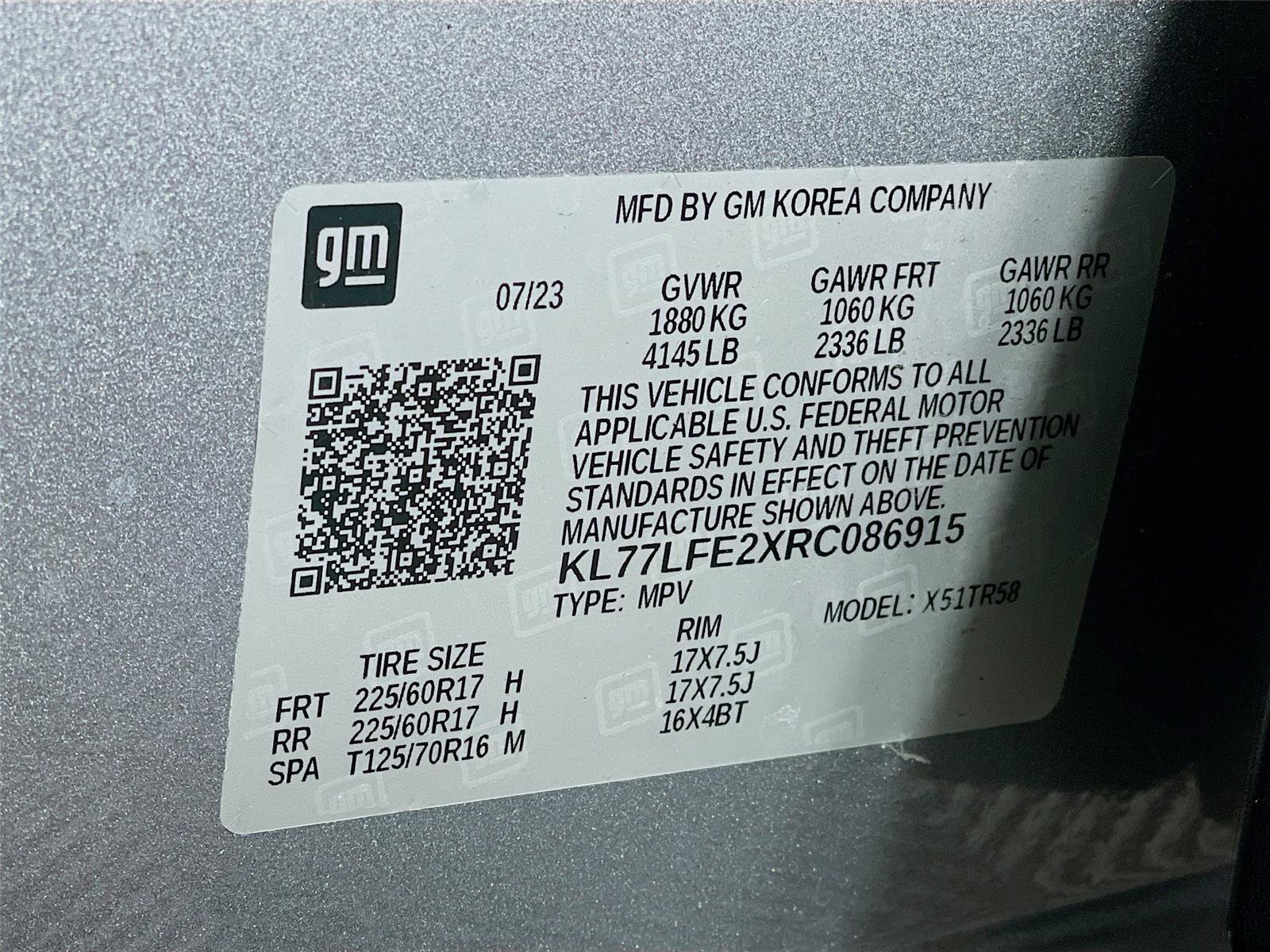 Certified 2024 Chevrolet Trax LS w/ LS Convenience Package image 33