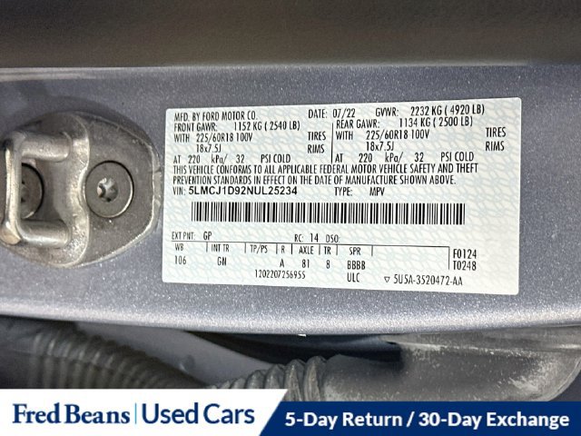 Certified 2022 Lincoln Corsair AWD w/ Equipment Group 101A image 40