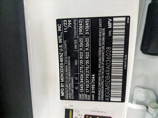 Certified 2024 Mercedes-Benz EQE AMG 4MATIC SUV image 24