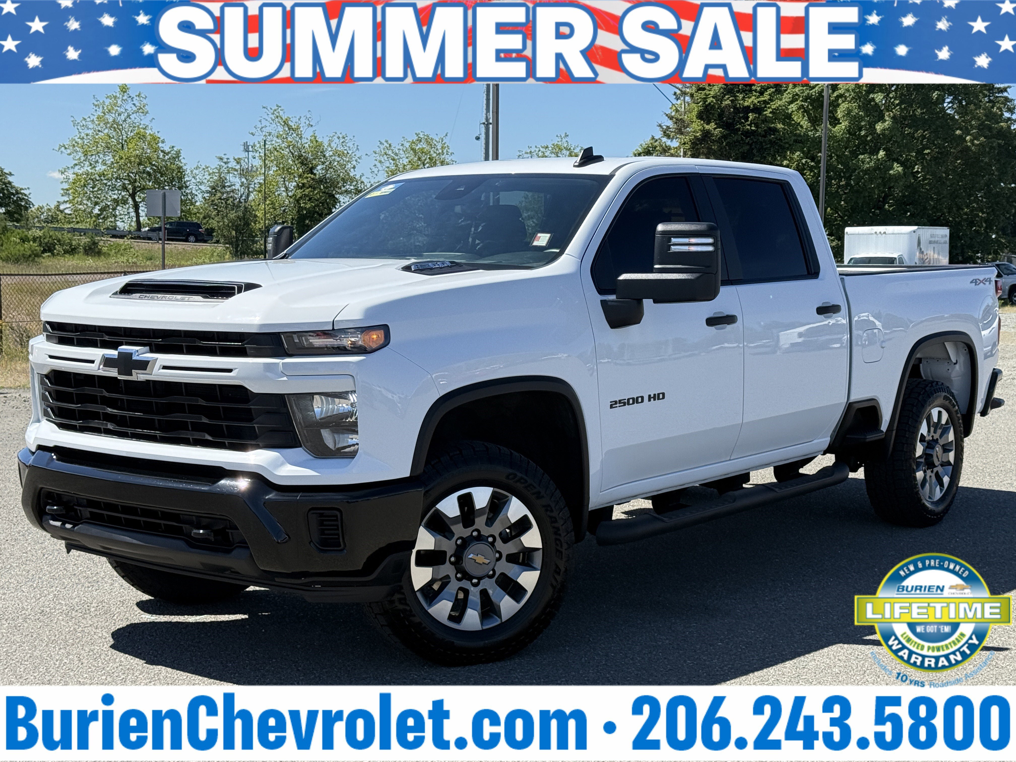 Used 2024 Chevrolet Silverado 2500 Custom w/ Custom Convenience Package