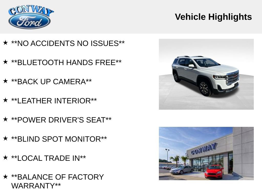 Used 2023 GMC Acadia SLT image 4