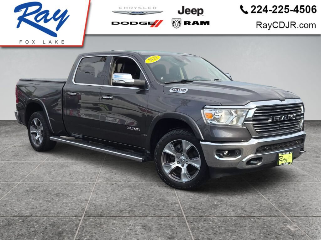 Used 2022 RAM 1500 Laramie AWD/4WD image 1