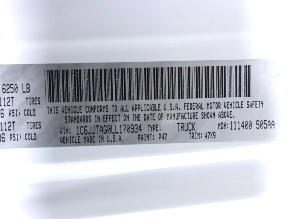 Used 2020 Jeep Gladiator Sport w/ Quick Order Package 24S AWD/4WD image 50