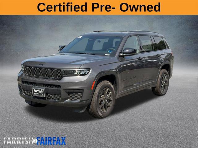 Certified 2025 Jeep Grand Cherokee L Altitude