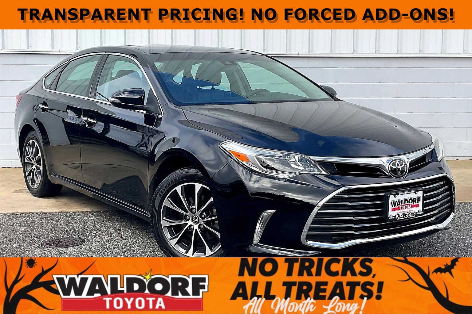 Used 2018 Toyota Avalon XLE Premium w/ All Weather Liner Package