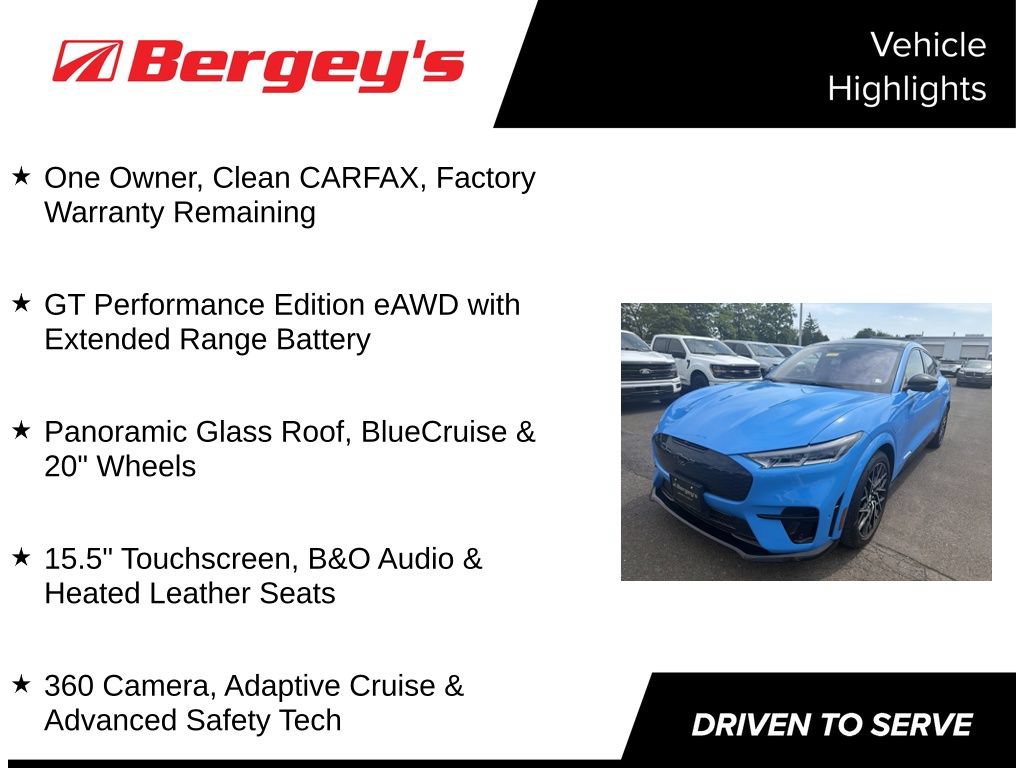 Used 2023 Ford Mustang Mach-E GT w/ GT Performance Edition AWD/4WD image 5