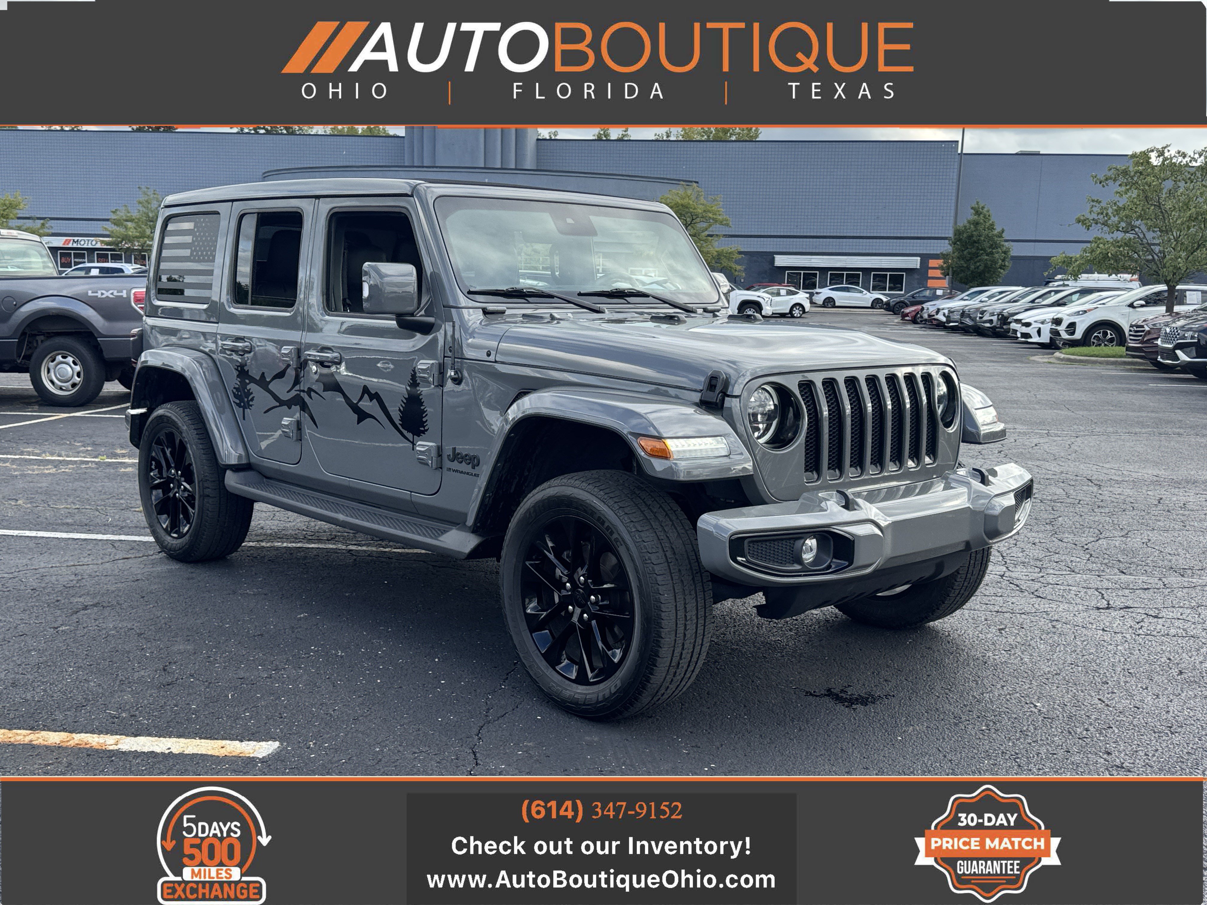Used 2023 Jeep Wrangler Unlimited Sahara AWD/4WD image 1