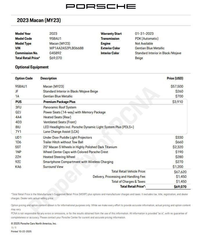 Certified 2023 Porsche Macan image 6