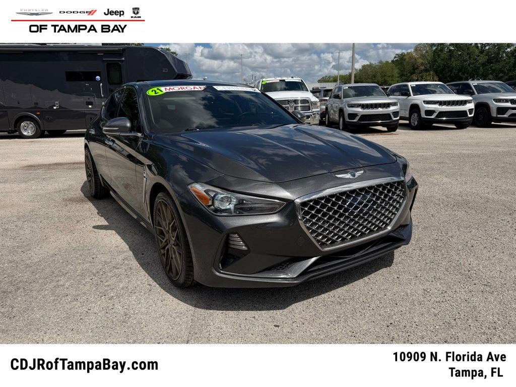 Used 2021 Genesis G70 2.0T w/ Elite Package image 1
