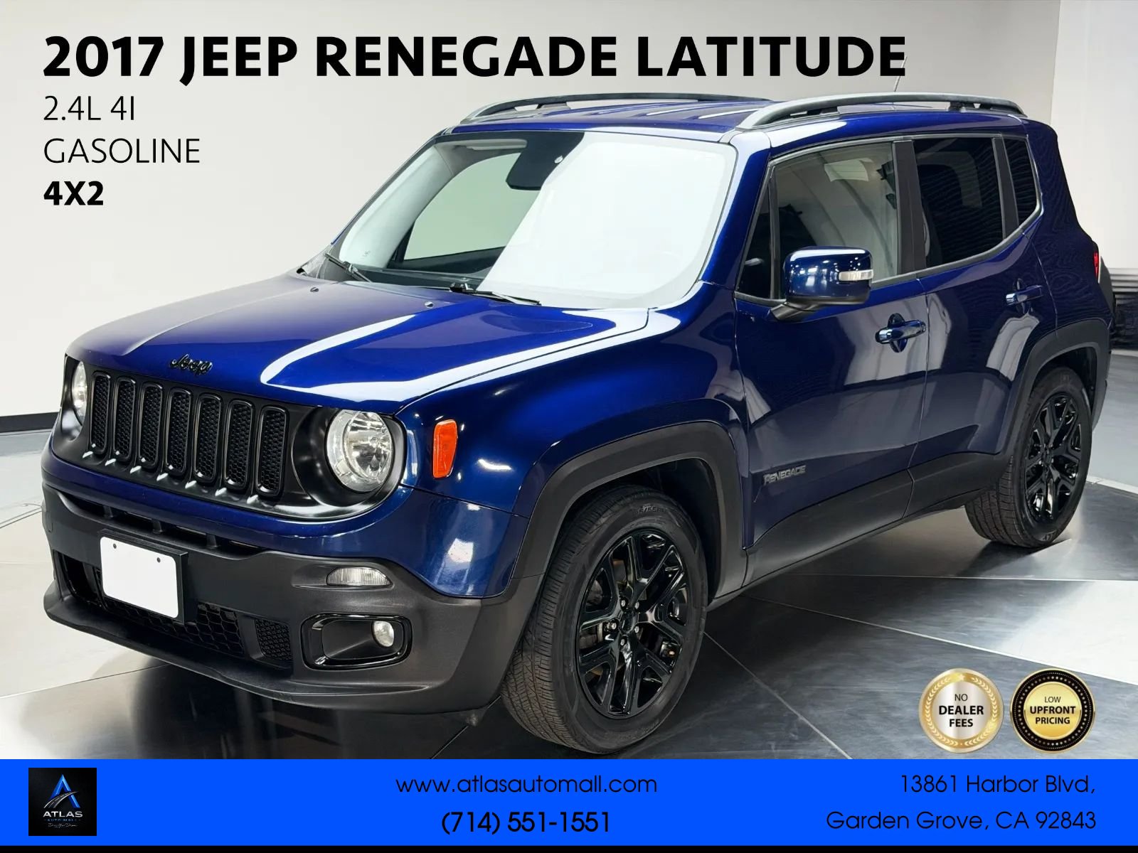 Used 2017 Jeep Renegade Altitude FWD image 1