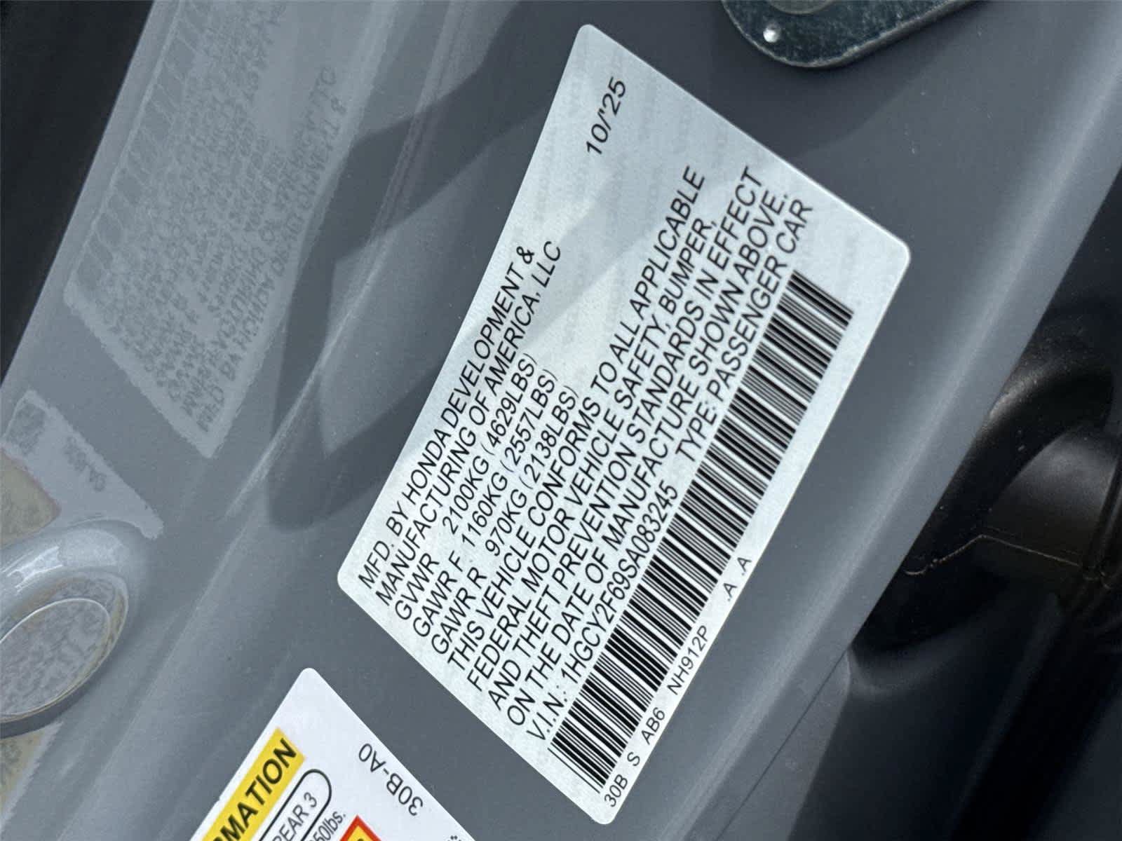 Used 2025 Honda Accord EX-L image 32