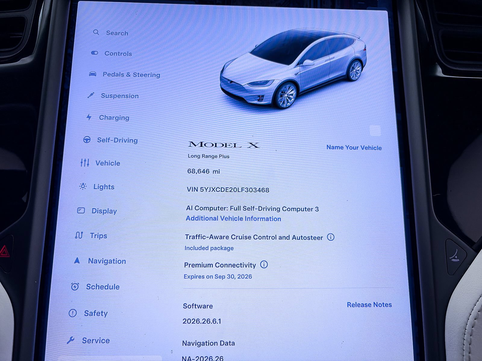 Used 2020 Tesla Model X Long Range AWD/4WD image 28