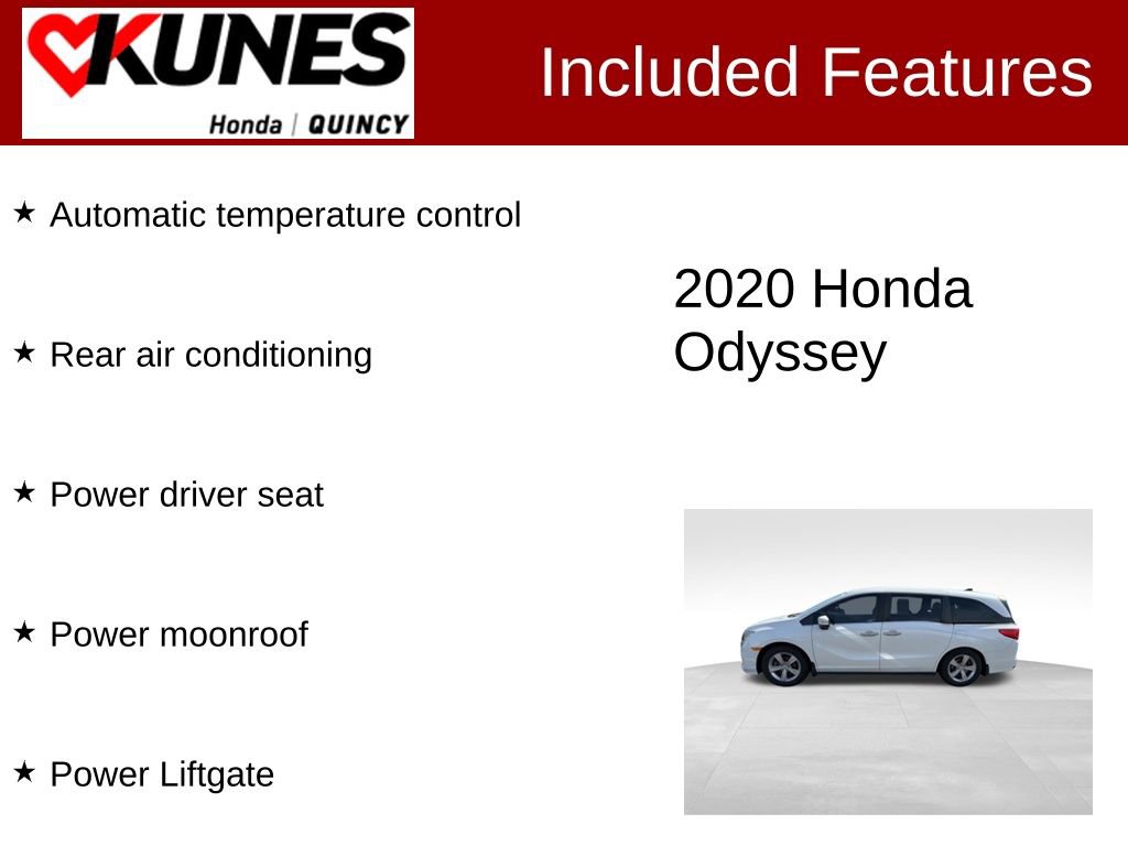 Used 2020 Honda Odyssey EX-L image 2