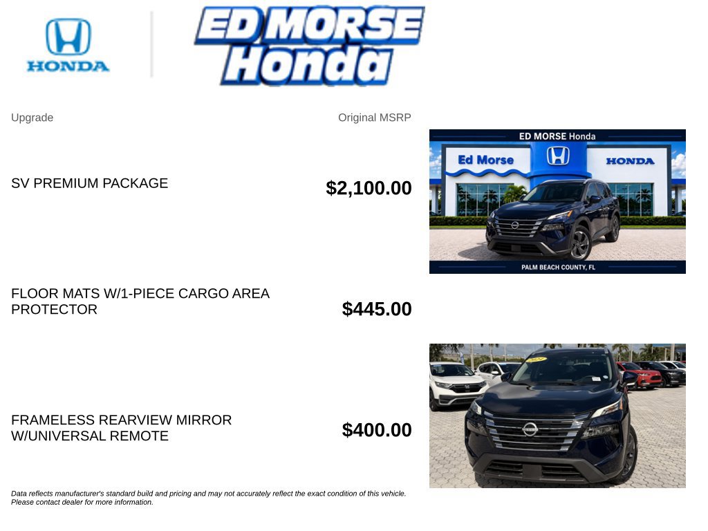 Used 2024 Nissan Rogue SV w/ SV Premium Package FWD image 8