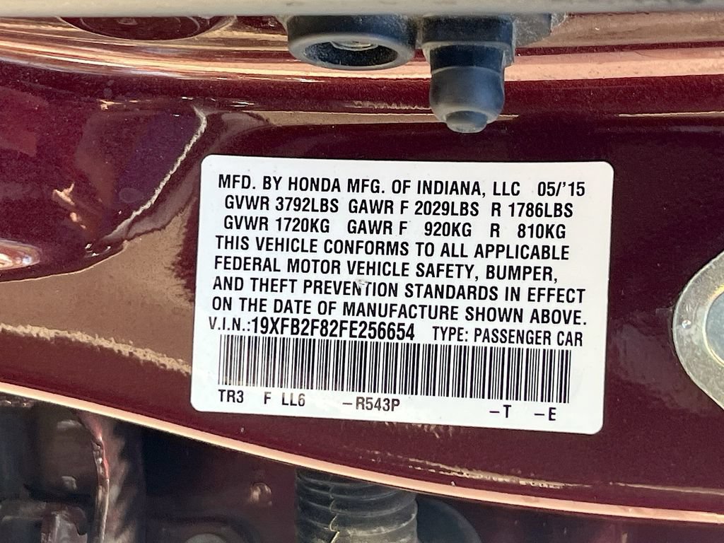 Used 2015 Honda Civic EX image 30