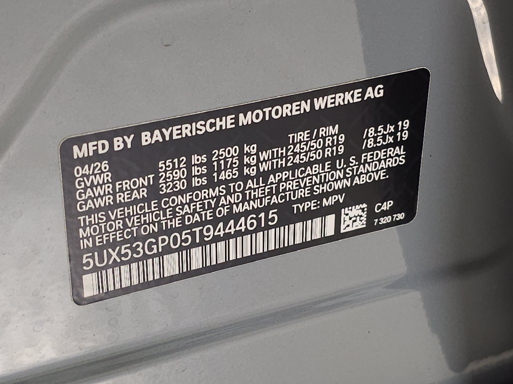Used 2026 BMW X3 xDrive30i w/ M Sport Package AWD/4WD image 26