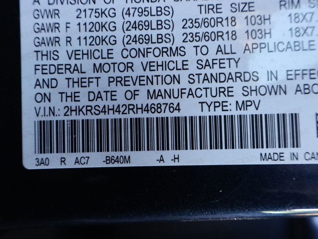 Certified 2024 Honda CR-V EX image 37