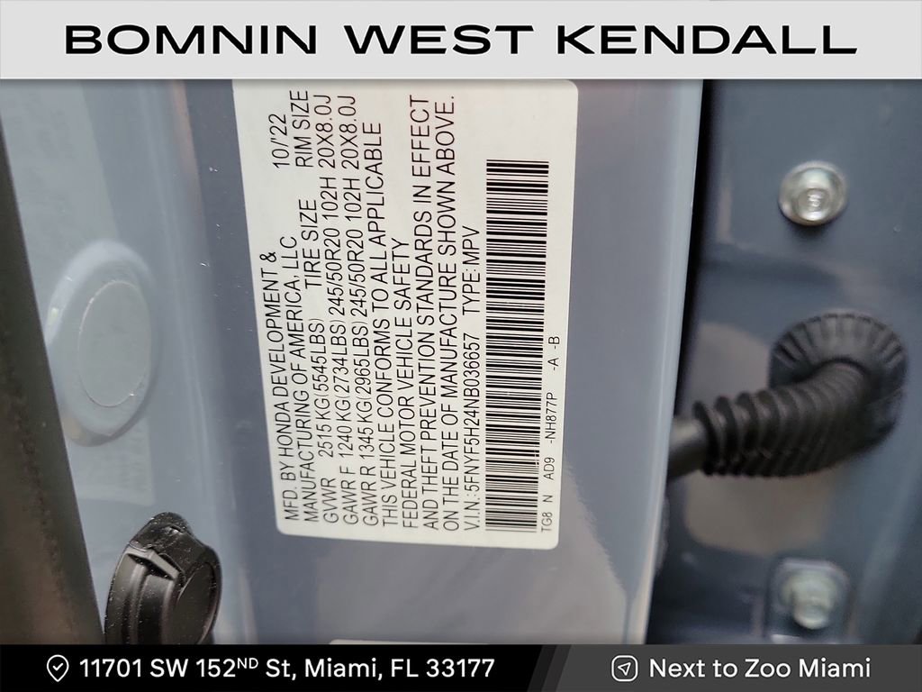 Used 2022 Honda Pilot Special Edition image 26