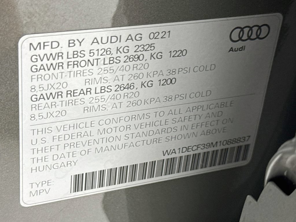 Used 2021 Audi Q3 2.0T Premium w/ Convenience Package AWD/4WD image 33