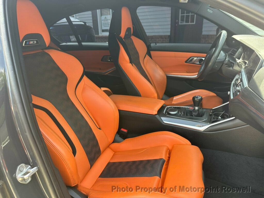 Used 2021 BMW M3 w/ Parking Assistance Package RWD image 28