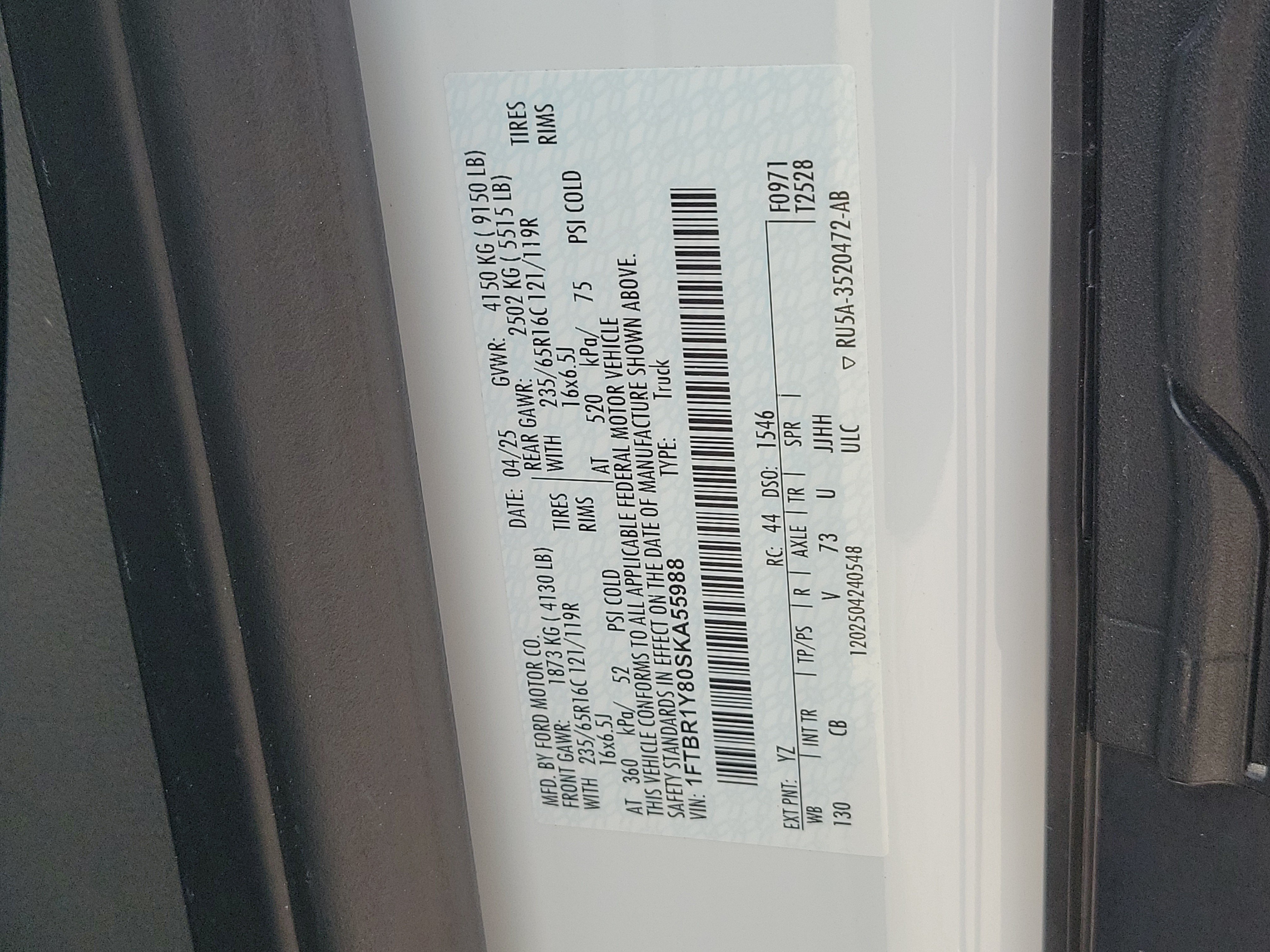 Used 2025 Ford Transit 250 Low Roof w/ Exterior Upgrade Package RWD image 31