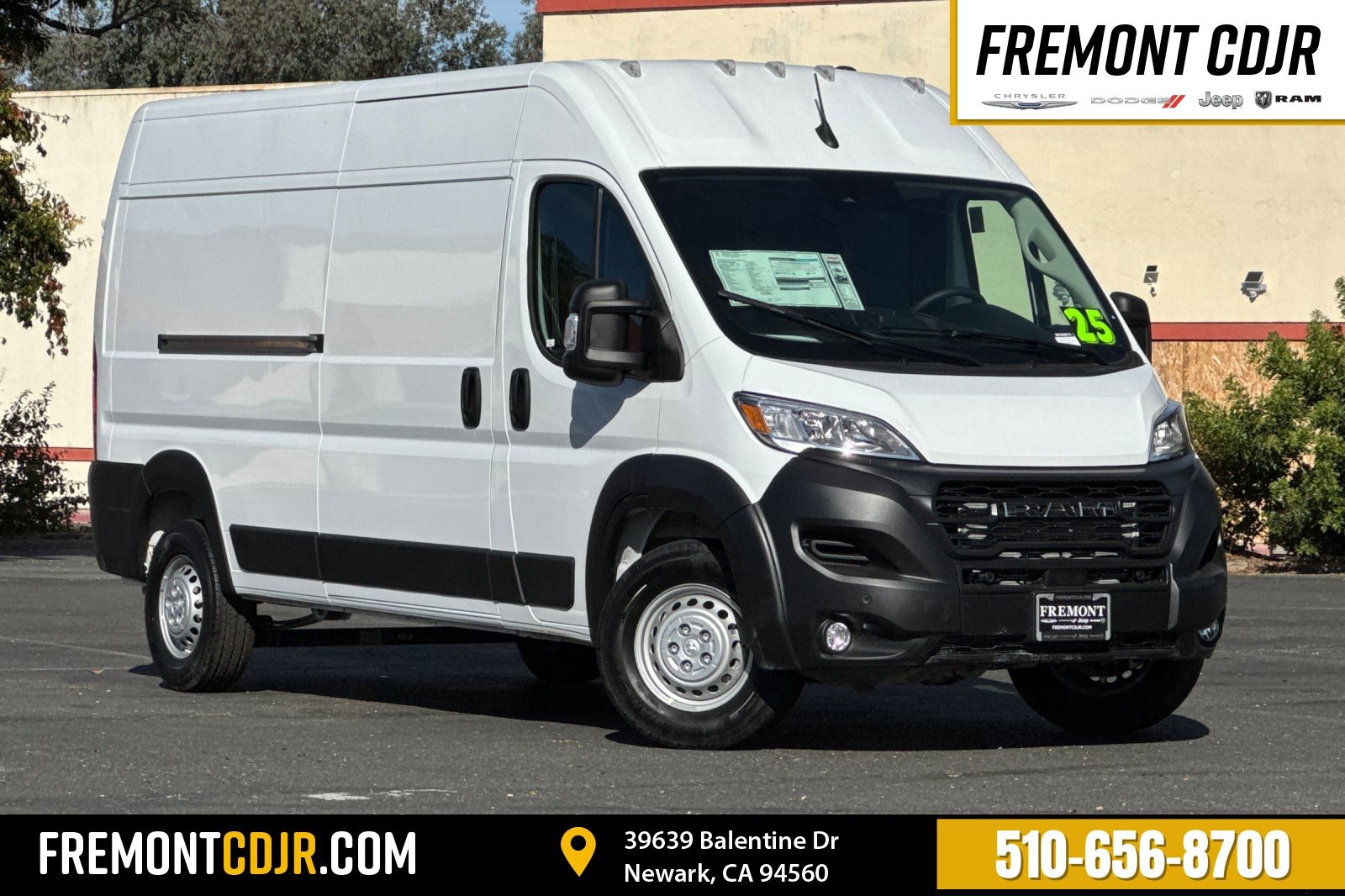 New 2025 RAM ProMaster 2500 w/ Safety Group