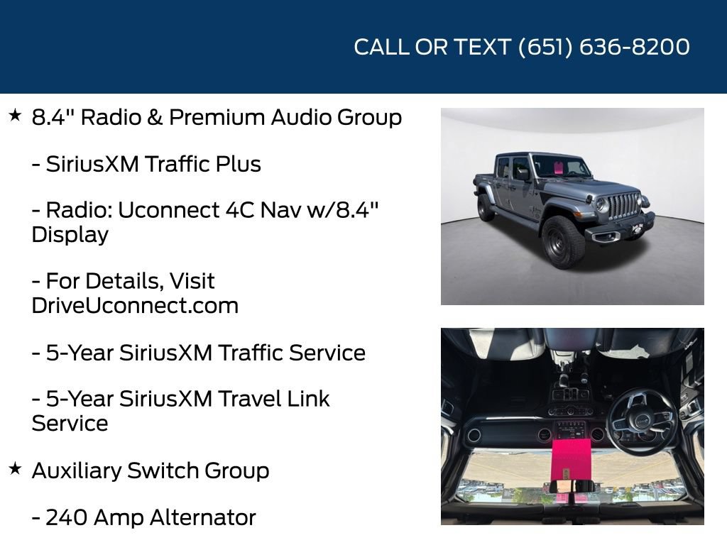 Used 2020 Jeep Gladiator Overland AWD/4WD image 20