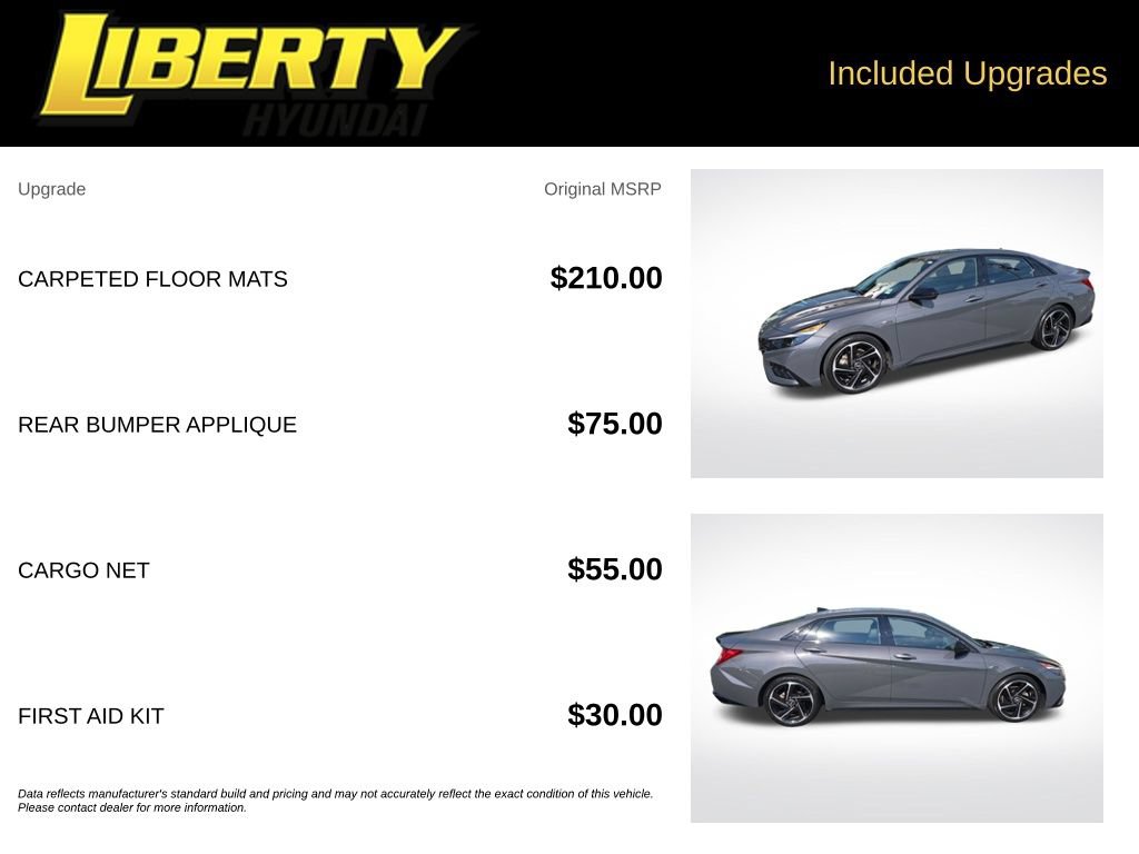 Certified 2023 Hyundai Elantra N Line FWD image 6
