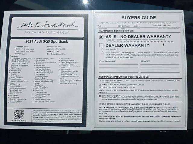 Used 2023 Audi SQ5 Premium Plus w/ Premium Plus Package AWD/4WD image 16