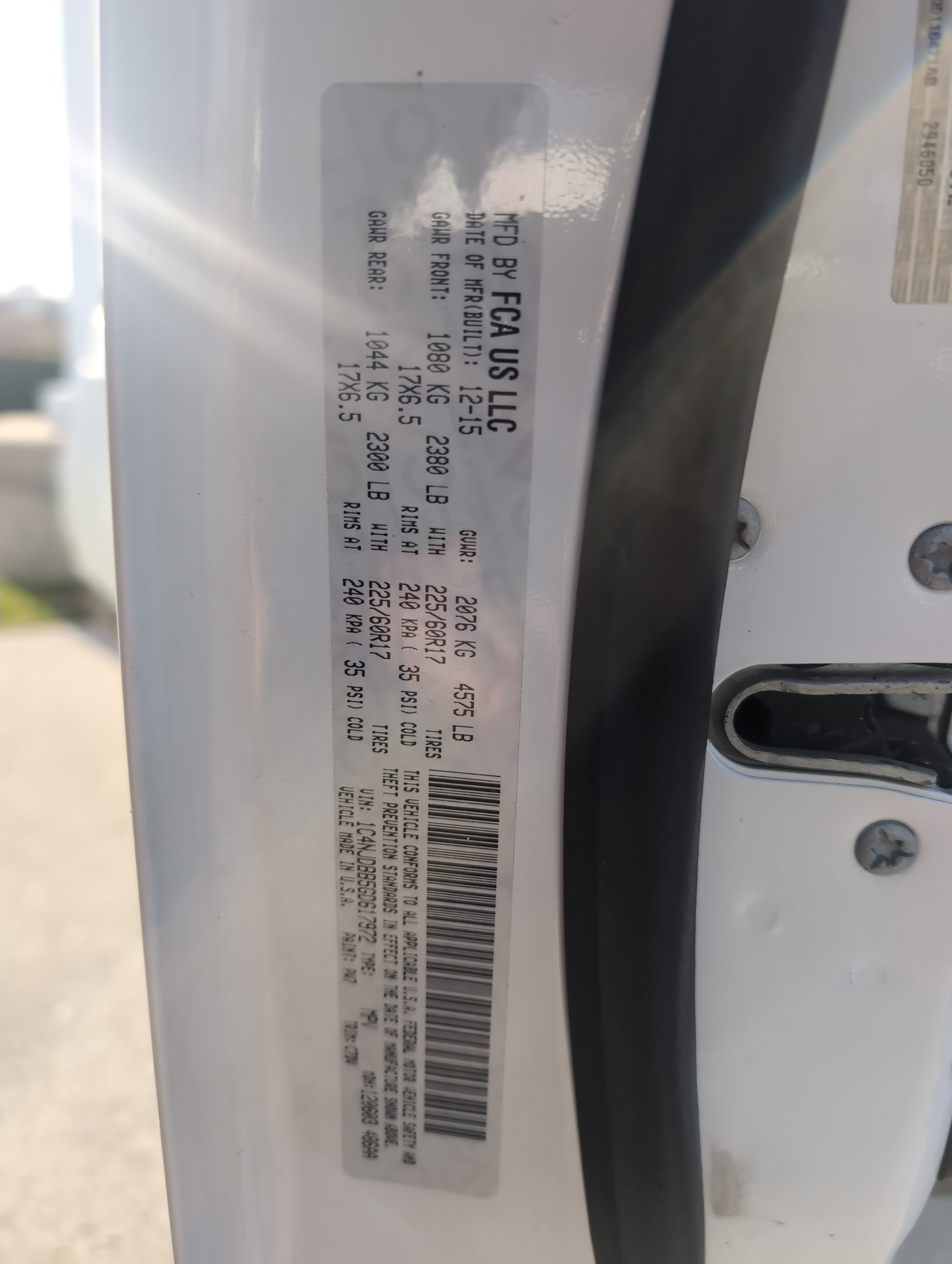 Used 2016 Jeep Compass Sport w/ Power Value Group image 32