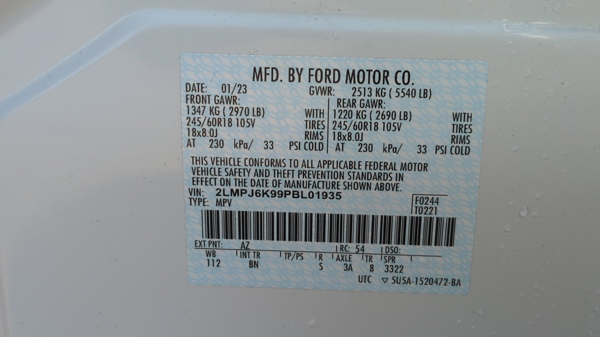 Used 2023 Lincoln Nautilus Reserve image 36