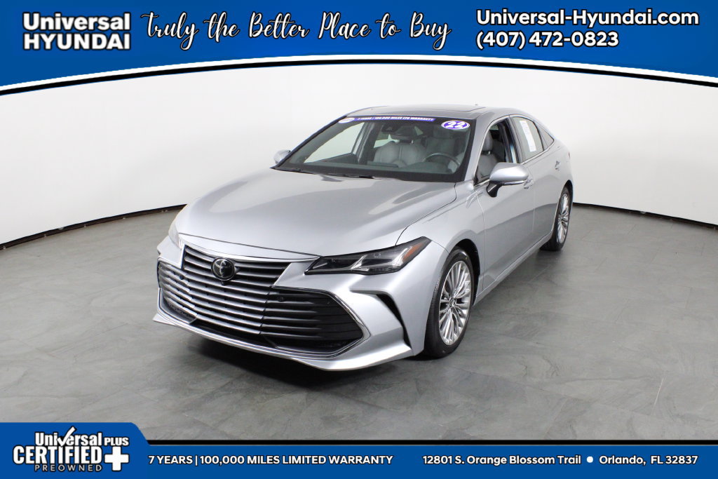 Used 2022 Toyota Avalon Limited w/ Advanced Safety Package