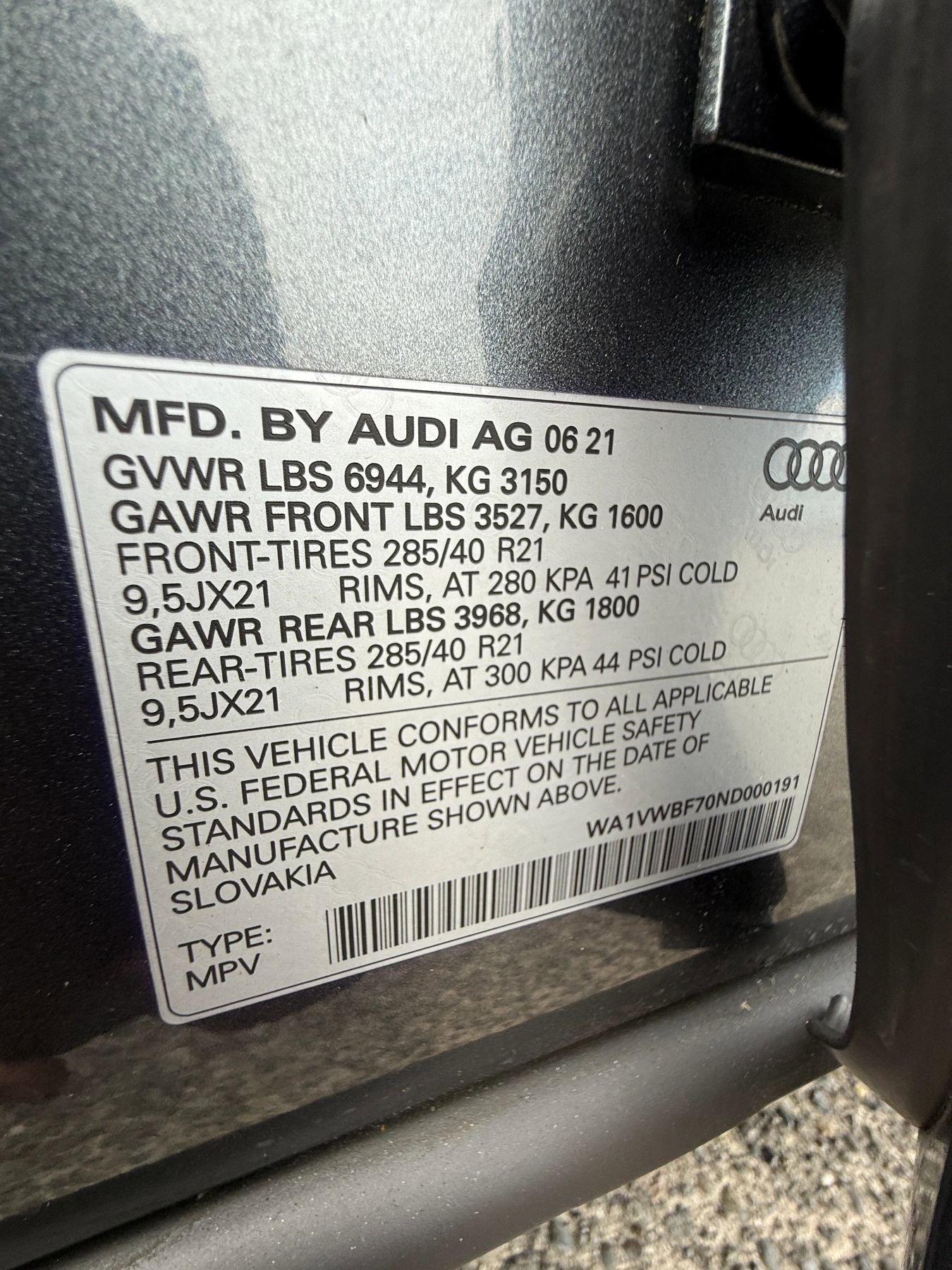 Used 2022 Audi SQ7 Prestige w/ Prestige Package image 64