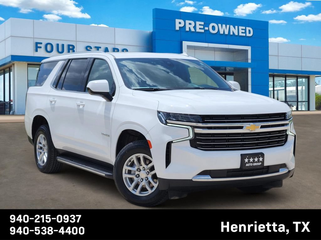 Used 2021 Chevrolet Tahoe LT RWD image 1